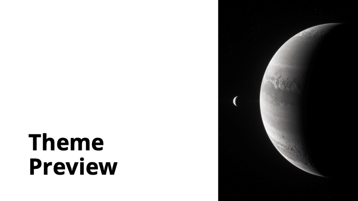 White minimalist design with dramatic black and white space photography